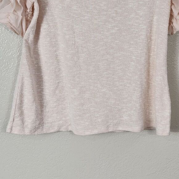 C Est. 1946 Top Size M Light Peach Crew Neck - Picture 3 of 8